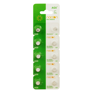 AG5 Lr754 1.5V Alkaline Button Cell
